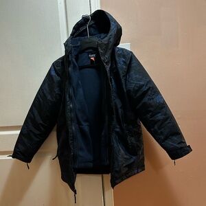 3 in 1 Kids Waterproof Jacket Size 10